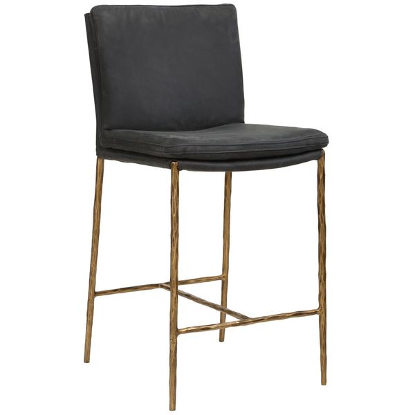 Sgabello da cucina Ascend, Colore Carbone