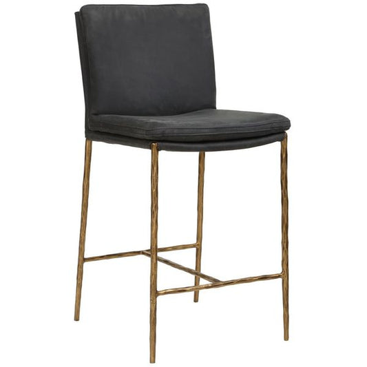 Sgabello da cucina Ascend, Colore Carbone