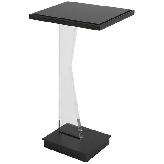Tavolo decorativo Angle, Colore Nero